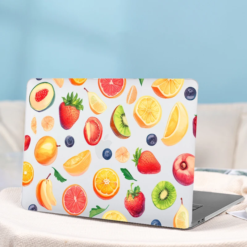 EGYAL Laptop Case for MacBook Air 13.6 M4 2025 Air 15.3 Angel Pattern Case for Pro 14 M4 M3 M2 M1 Air 13 A2337 Cover