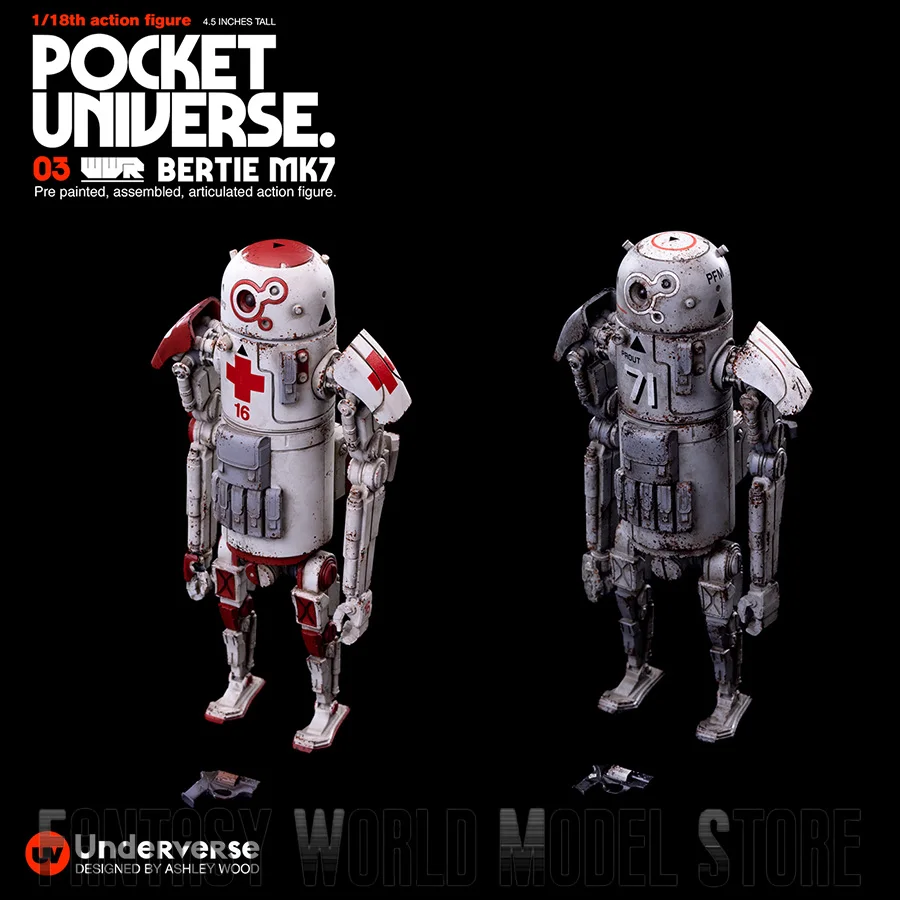 In Stock UV UNDERVERSE 1/18 Scale Collectible Pocket Universe WWR