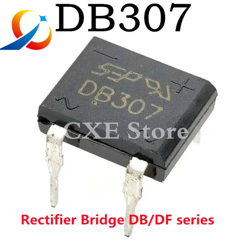 10PCS Sep Rectifier Bridge DB101 DB102 DB105 DB106 DB107 DB207 DB307S Bridge Heap DF02 DF04 DF06 DF10M NEW