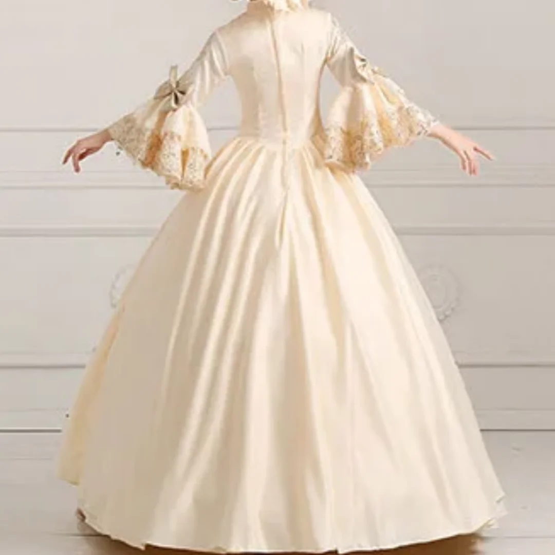 Vestidos de corte real, disfraz europeo elegante, desfile de máscaras, victoriano, María Antonieta, duquesa, desfile, vestidos personalizados