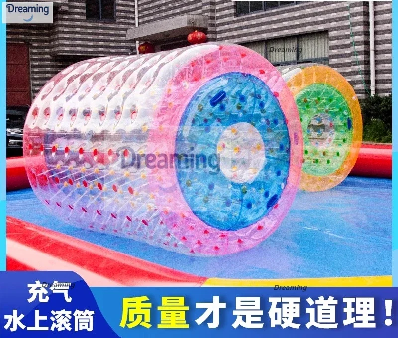 Inflatable water roller ball snow recreation facilities playground winter thickened transparent grass roll walking yobo