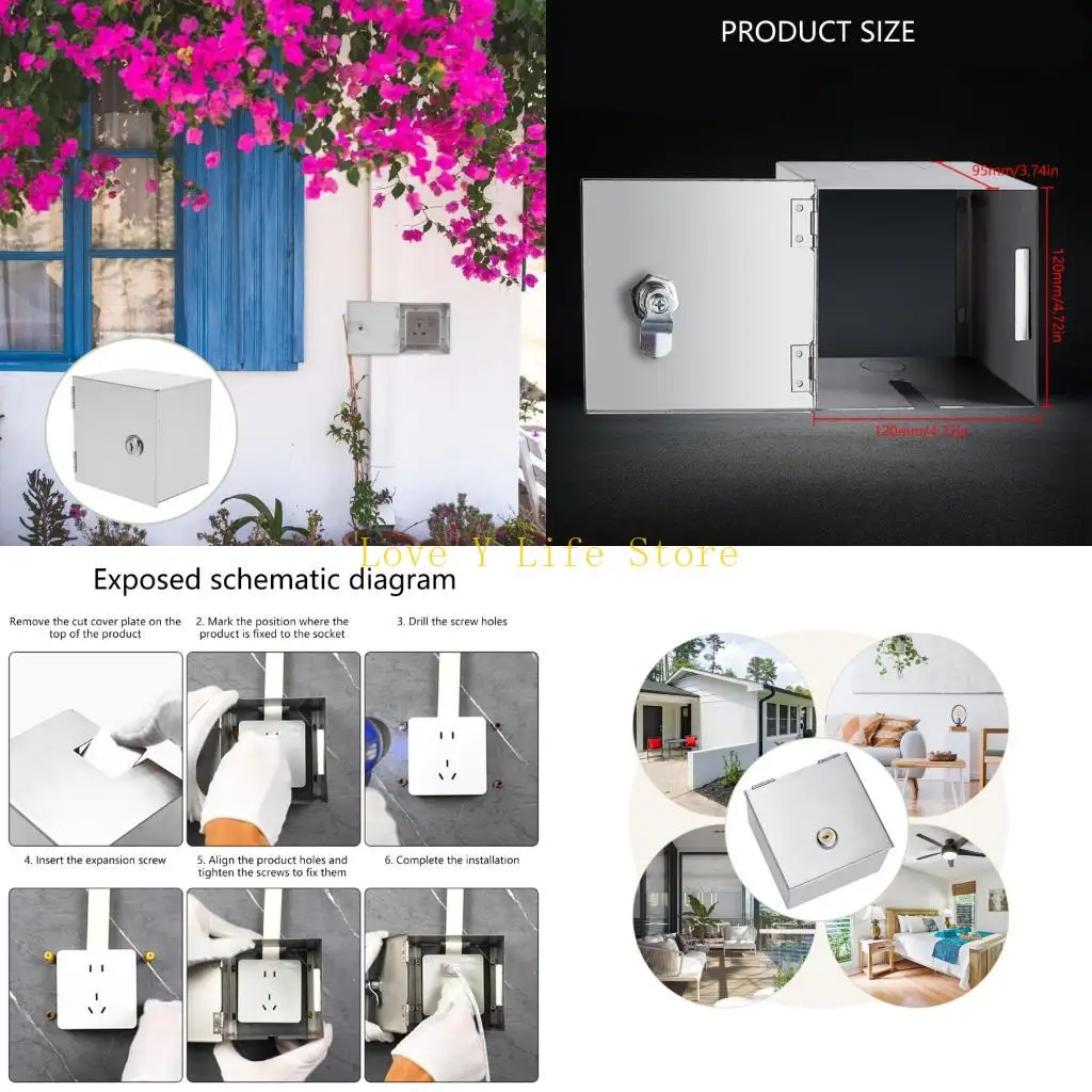 

L74C защитная электрическая коробка аксессуар для предотвращения повреждения окружающей среды