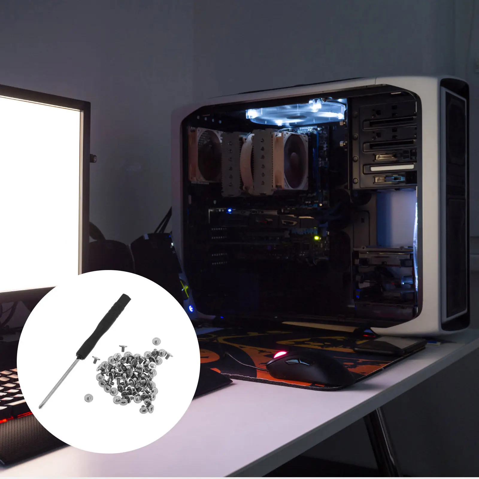 

1Set Precision Engineered Metal SSD Mounting Screw Kit M2x3mm for Laptop Pc M.2 SSD Drive Motherboard Repair DIY Upgrade