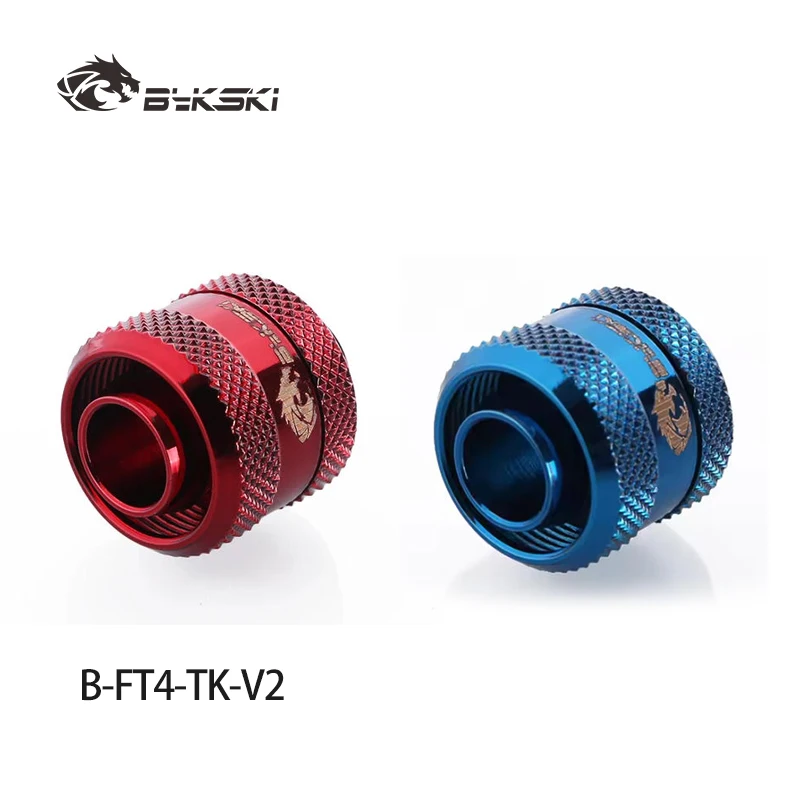 

Фитинг Bykski G1/4'' для гибких трубок ID10-OD13мм / ID10-OD16мм / ID13-OD19мм, соединитель для трубок 3/8''ID + 5/8''OD, ручной фитинг для охлаждения B-FT3-TK-V2