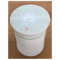 Durable-MOES TRV Zigbee 3.0 Tuya Smart Radiator Actuator Valve Programmable Thermostat Heater Temperature Alexa Voice Control,MO