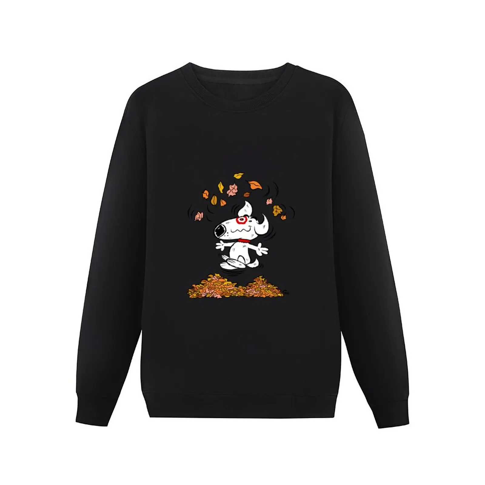 Búllséye Playing With Leaves Pullover Hoodie men's clothes hooded sweatshirts