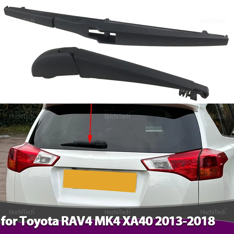 Heckscheibenwischerblätter für Toyota RAV4 MK4 XA40 2013–18 85242–42040 Windschutzscheibe, Windschutzscheibe, Fensterbürsten, Zubehör