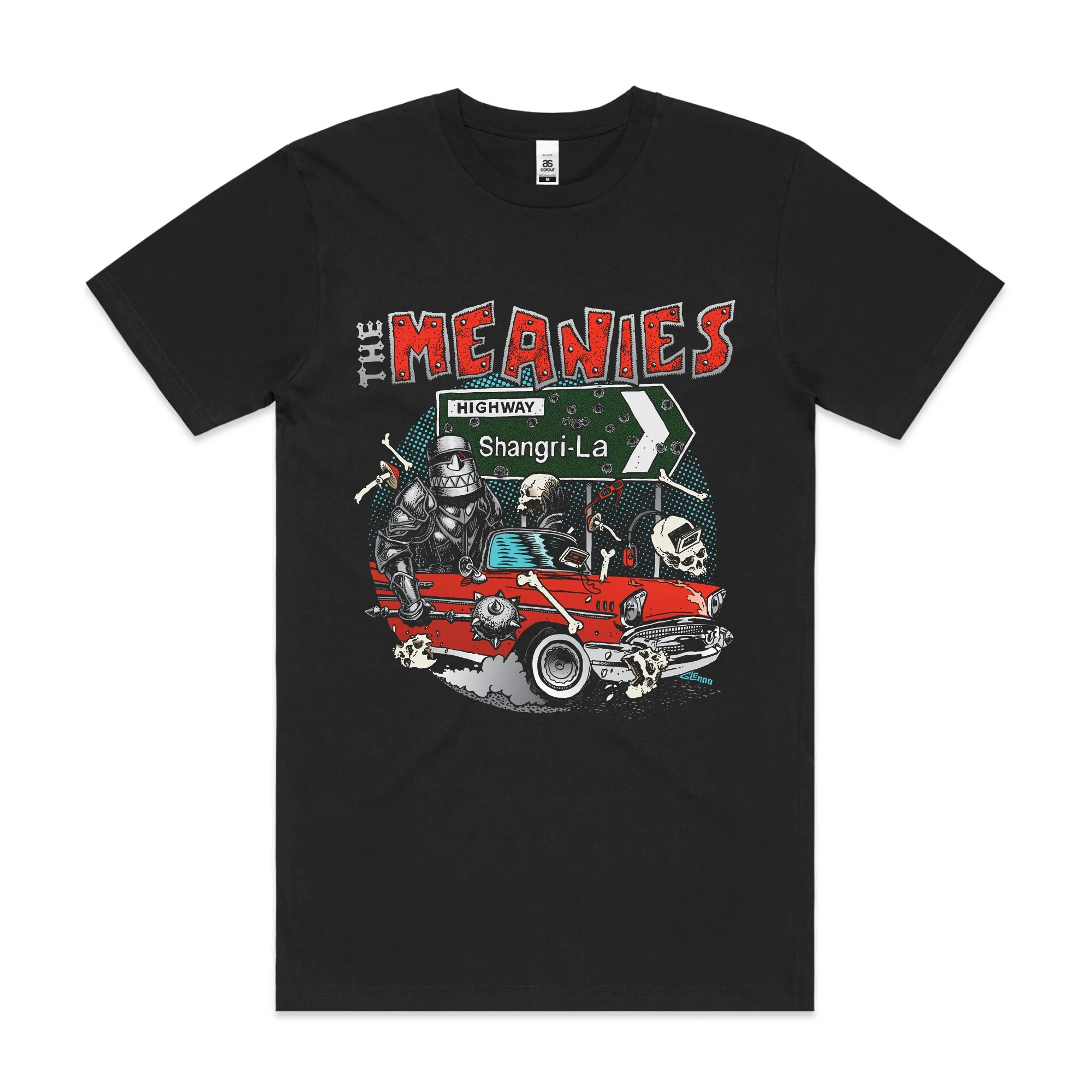 The Meanies Australian Punk Rock Band Graphic Mens Womens Cotton TShirt Streetwear Vintage Fashion Unisex Summer Casual Tee