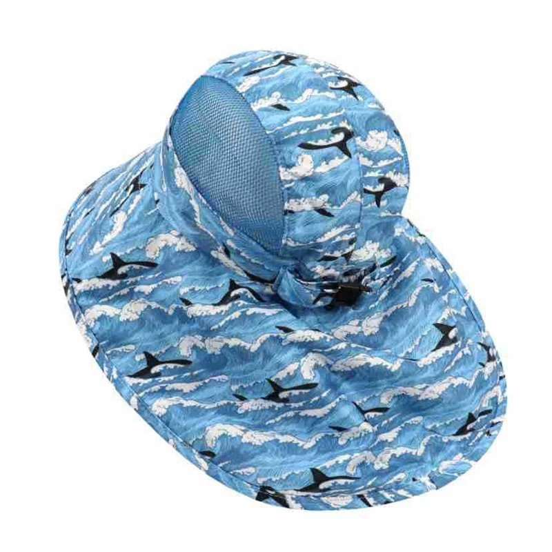 2024 Kids Bucket Hat Summer Quick-dry Baby Sun Hat Big Brim Neck Protector Children Panama Cap for Girls Boys Beach Travel 6M-5Y