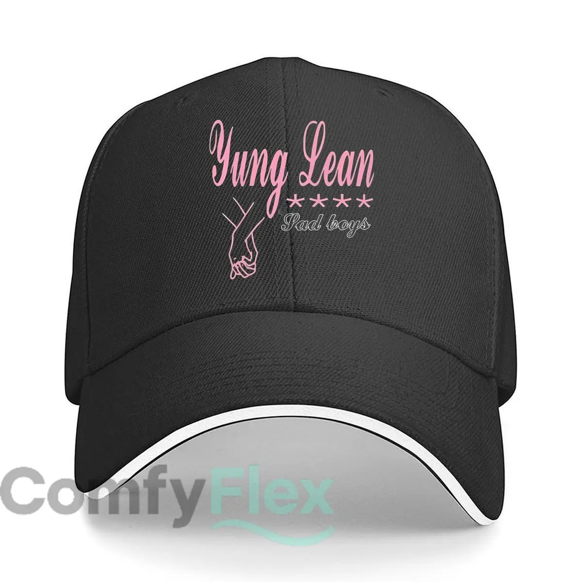 Lean Sign Marks Music Joy Unisex Adjustable Fit Sandwich Baseball Cap Adult Casual Hat For Men's And Women's