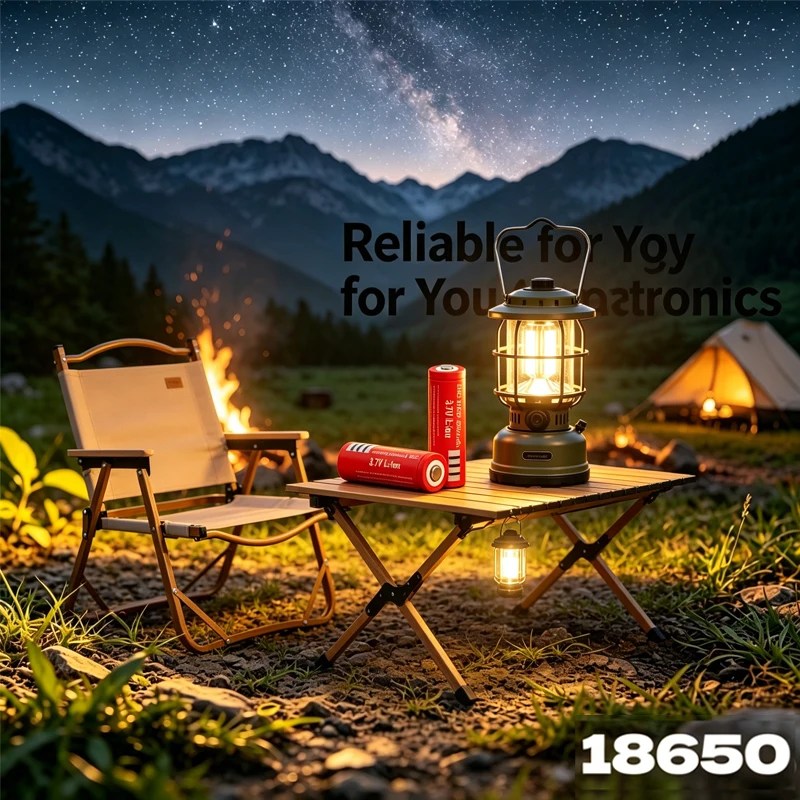 

New 18650 rechargeable lithium-ion battery 3.7V 4200mAh suitable for LED flashlights, headlights, laser lights High Capacity