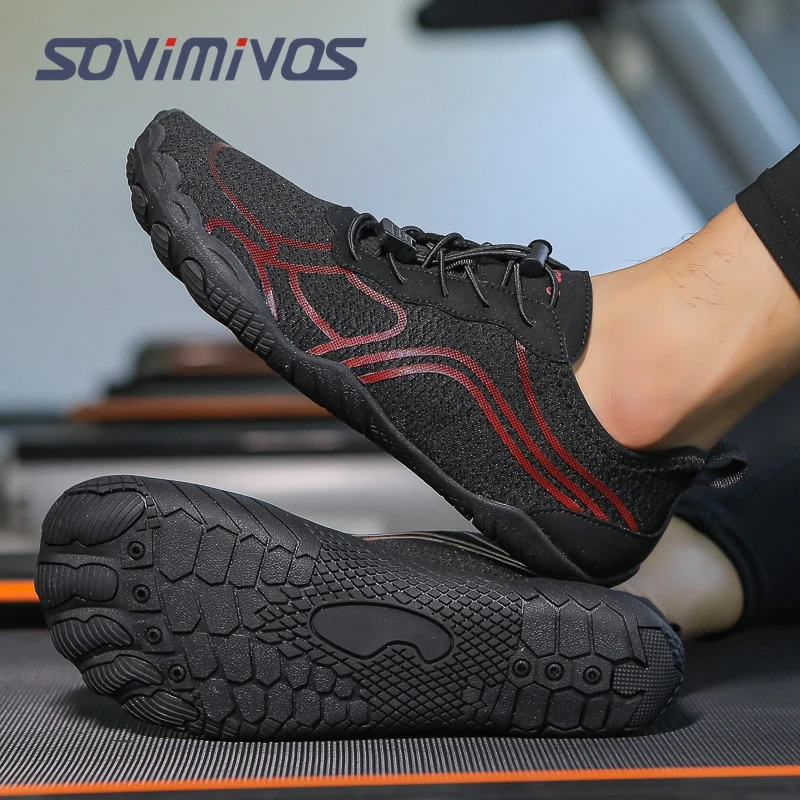 

Широкие кроссовки босиком. Легкие повседневные мужские кроссовки. Нескользящая обувь. Широкие туфли босиком. Нескользящие уличные кроссовки до щиколотки.