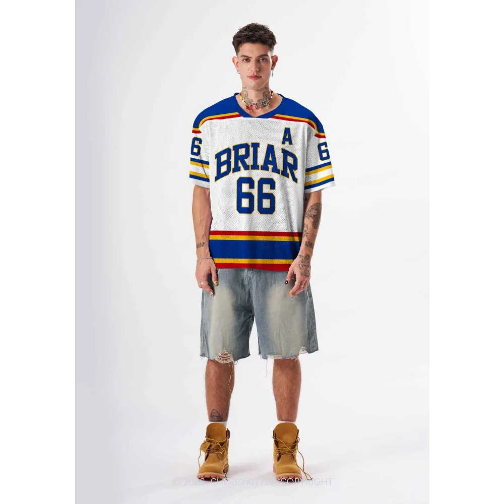 Dean Di Laurentis 66 Ice Hockey Jersey,breathable Mesh Uniform,suitable for Casual Streetwear and Women's Home WearforBookLovers