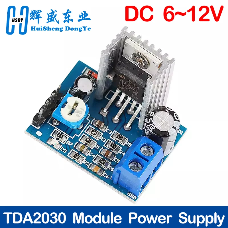 TDA2030A Module 6V 9V 12V Single Power Supply Audio TDA2030 Amplifier DIY Digital Circuit Board