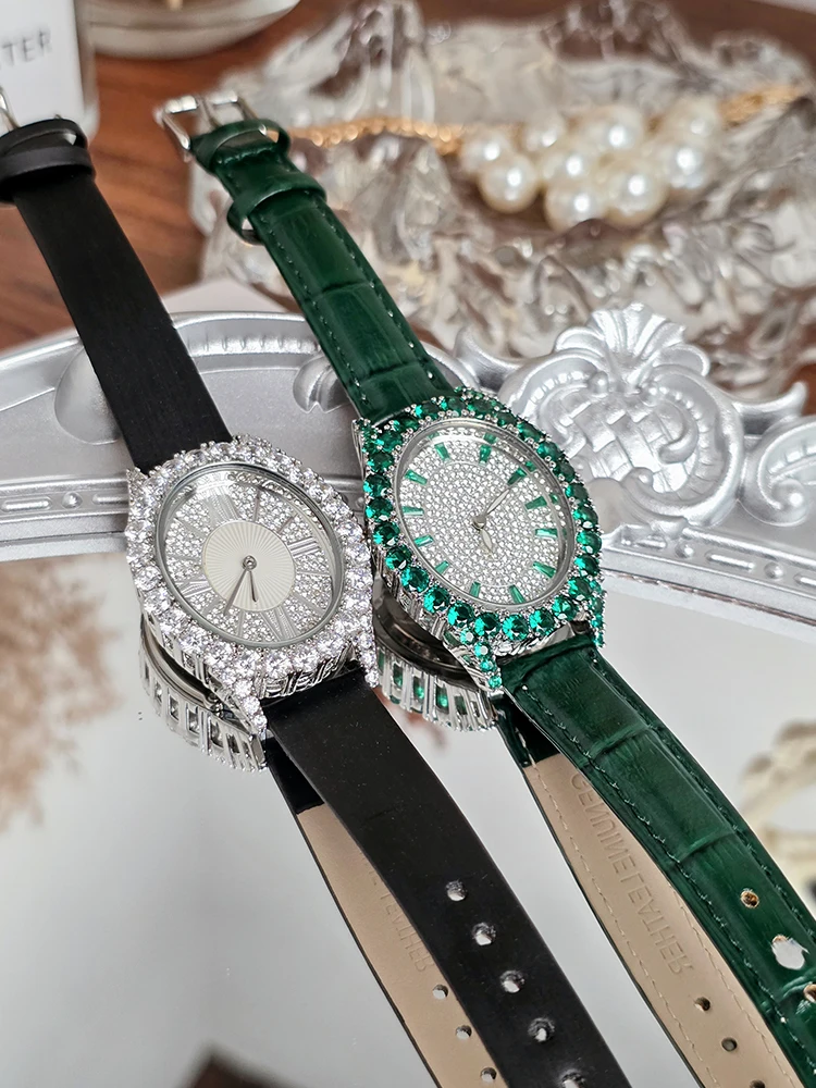 

Elegant Women'S Watch Oval DialFemale Student Design Bracelet Style Versatile And Stylish Suitable As A Gift Or Birthday Present