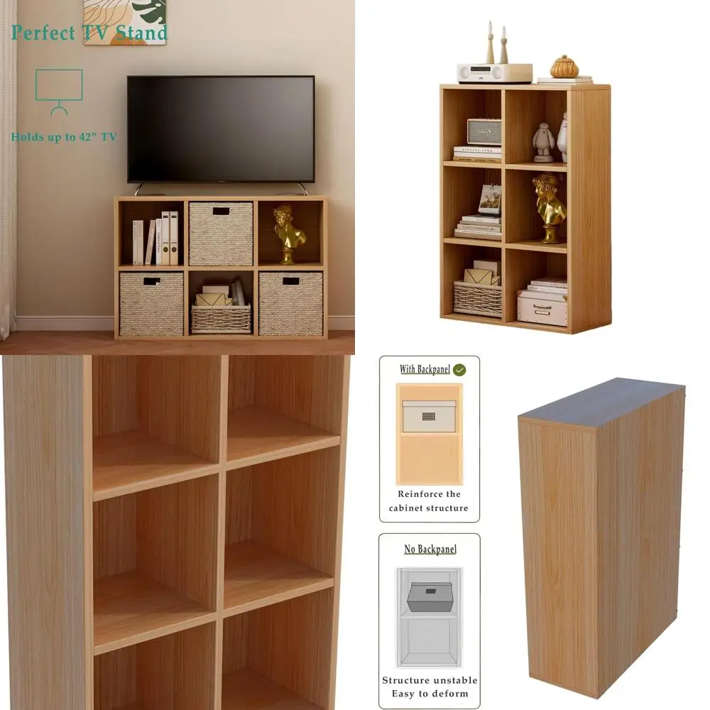 

Дубовый трехъярусный деревянный напольный книжный шкаф — открытая полка для витрины для дома и офиса