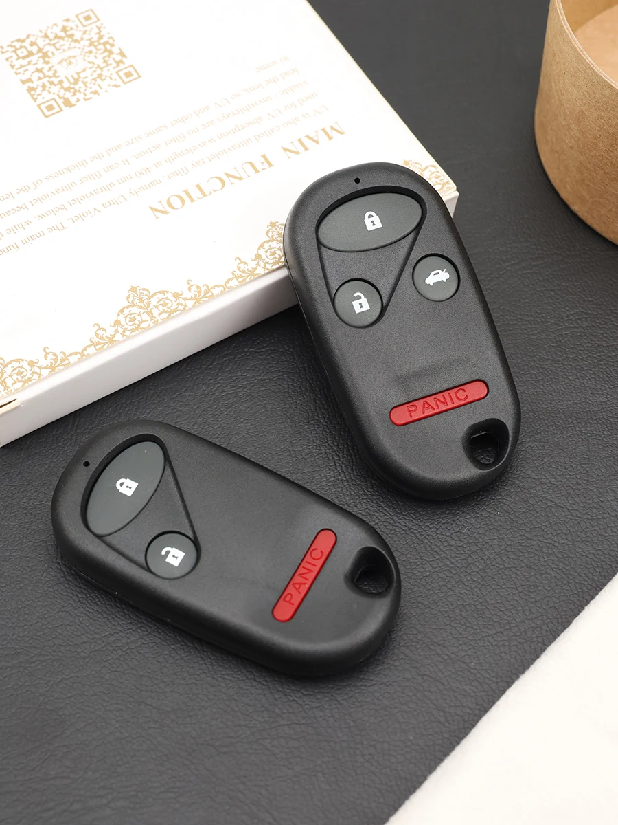 2PCS/LOT FCC ID: OUCG8D-344H-A /KOBUTAH2T-315 Keyless Entry Remote Control Car Key Fob 3 Buttons for Honda Element Civic Si CRV