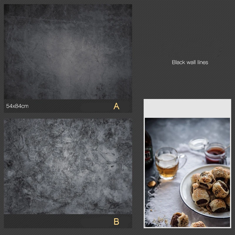 Size Lớn 57X87CM 3D In Lòng Bàn Tay Bóng Nắng Cửa Sổ Nước Mặt Hai Tường Trắng Nền Cho Camera ảnh Phòng Thu