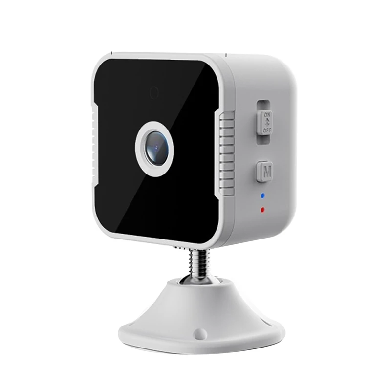 Monitor do bebê rastreamento automático mini câmera wifi 1080p vigilância em casa inteligente câmera ip sem fio áudio em dois sentidos infravermelho fácil instalar