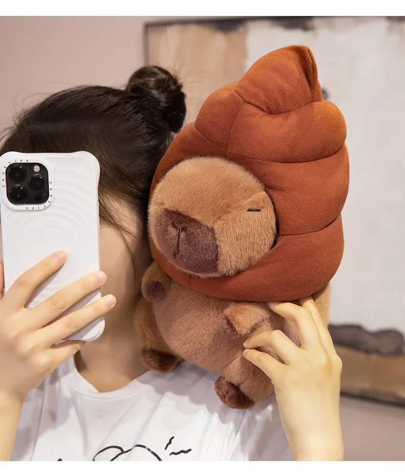 Capibara Pop Knuffels Knuffel Kussens Kantoor Bank Kamer Auto Decoratie Speelgoed Pop Desktop Knuffel Knuffel Souvenir Geschenken