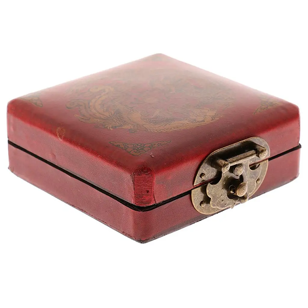Feng Shui Compass Bakelite Geomantic Tool Luo Pan Wooden Case for Home Decoration and Spiritual Guidance