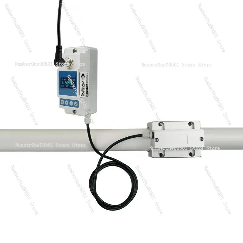 X3 External Card Type Ultrasonic Flowmeter, KEYENCE Non-contact Air Conditioner Water of The Same Style Without Breaking