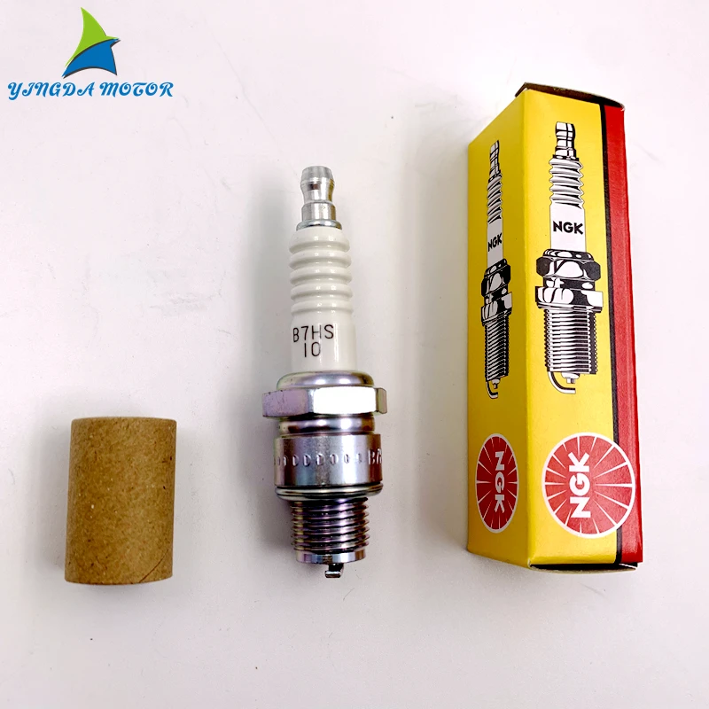 NGK Spark Plug para barco marinho de fora, Yamaha, Suzuki, Tohatsu, mercúrio, B7HS, B8HS, BR7HS-10, BR8HS-10, DCPR7E