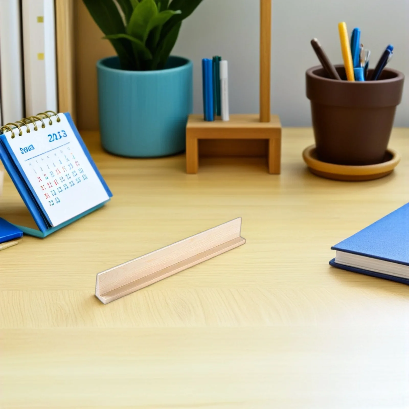 Bases de dominos en bois, plateaux réutilisables pour l'apprentissage et l'artisanat de l'alphabet, présentoir à la mode pour les activités des enfants, 6 pièces