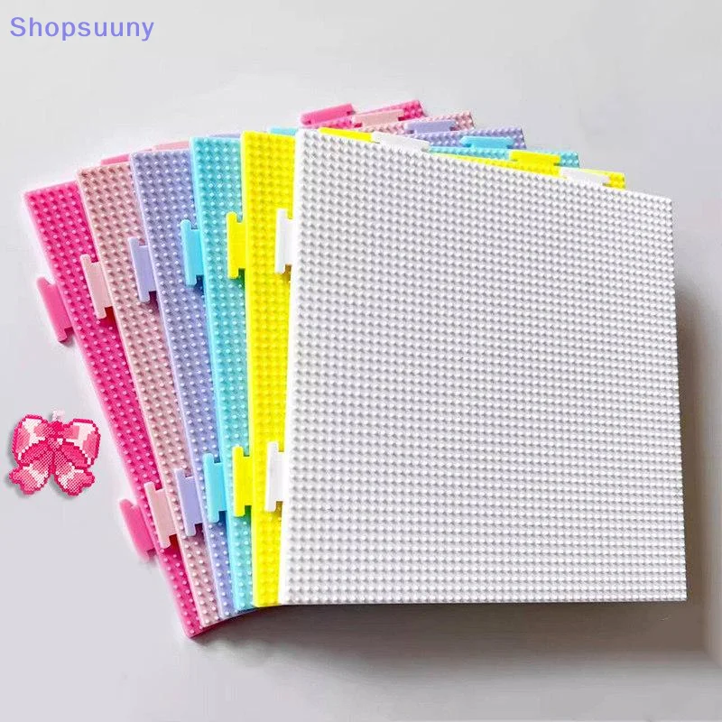 [SU]52*52 Dot Perler Hama Beads Reusable Handmade Crafts Decor DIY Make Puzzle Bean Board Three-dimensional Blocks Tool[SU]