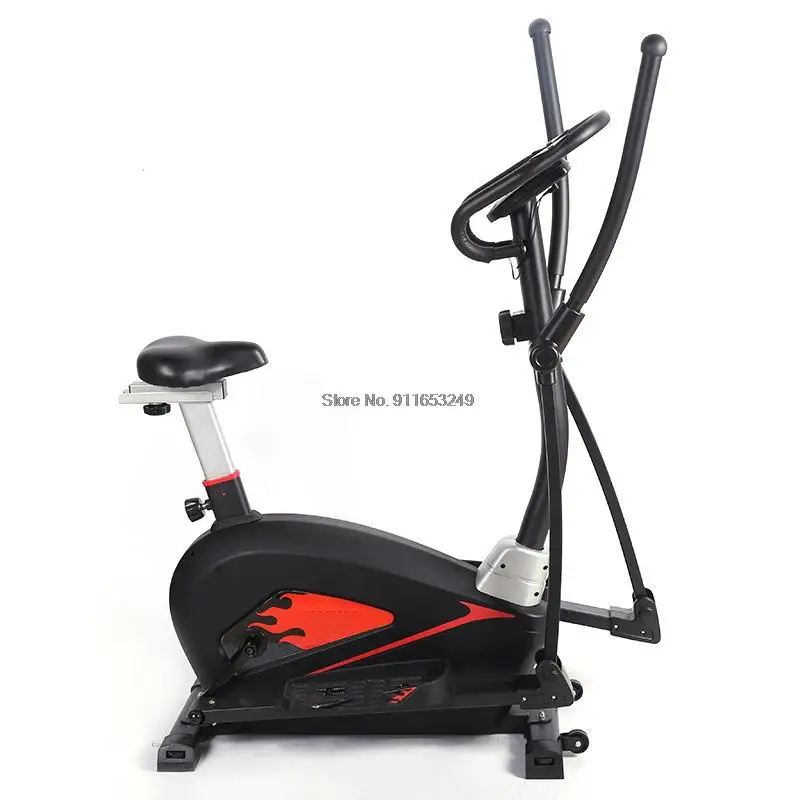 Spinning Bike Multifunctional Elliptical Machine Home Magnetron Silent Space Walker Fitness 16-speed Adjustment Men And Women