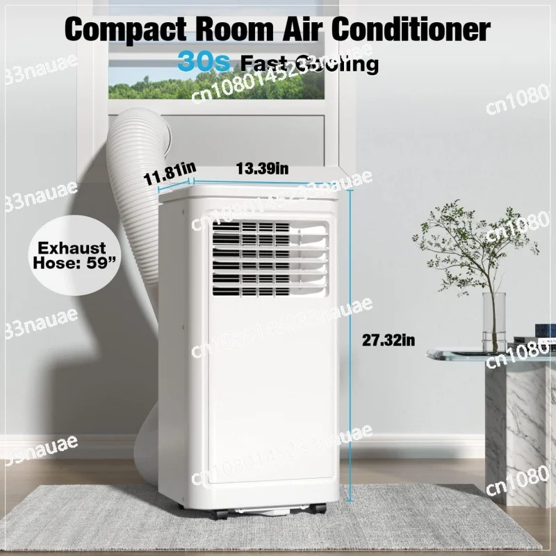 COWSAR 10000 BTU Portable Air Conditioner，3 in 1 Portable AC, Fan, and Dehumidifier with Remote Control, 24H Timer, 2 Speeds for