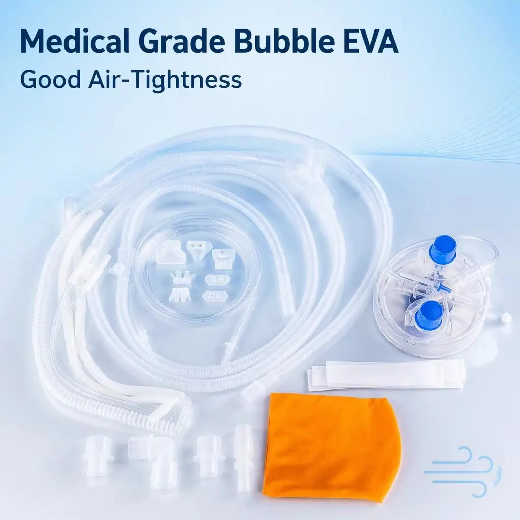 Heated Wire Breathing Circuit Set  Bubble EVA 2M EO Gas Good