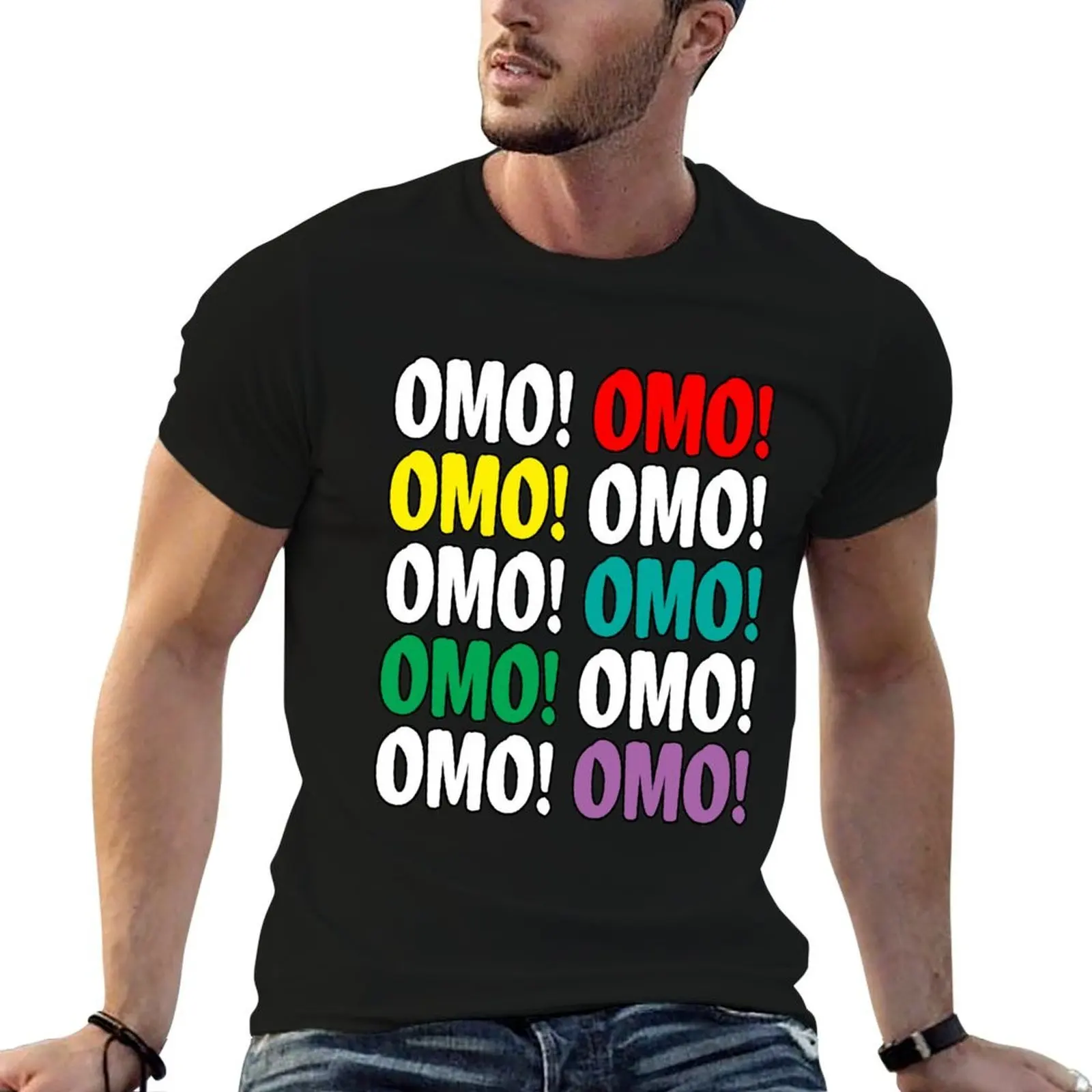 

Omo! Korean Phrase T-Shirt man t shirts cotton t shirts designer T-Shirt