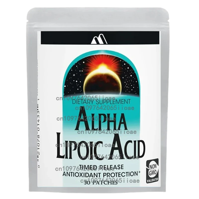 Alpha Lipoic Acid Transdermal Patches Cell Protection Liver Health + Detoxification Potent  Antioxidant 30 Patches