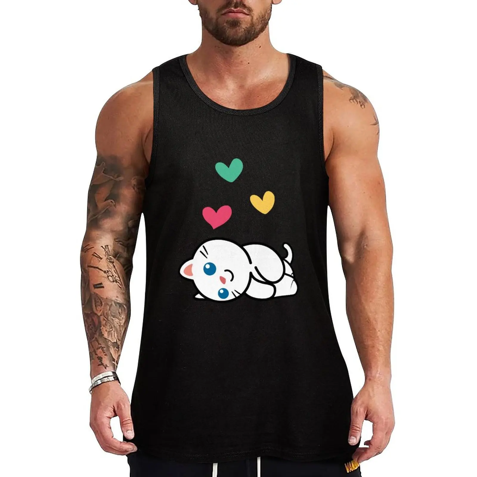 

Aww Tank Top Cotton Tank Top Soft Casual Sleeveless Shirt