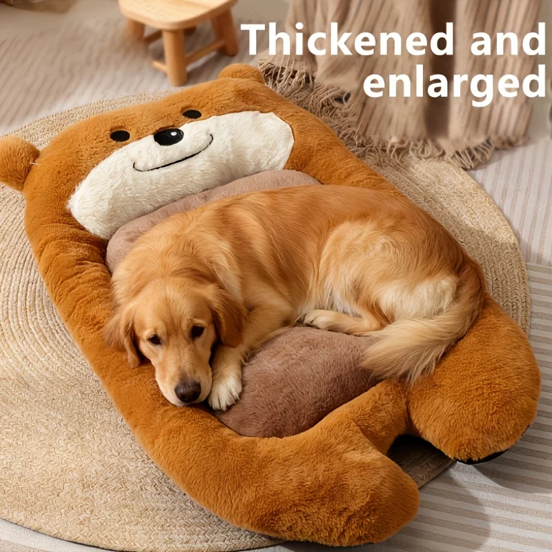 

winter Luxury cat mattress plush padded warm washable wear-resistant and scratch-resistant home decoration pet furniture