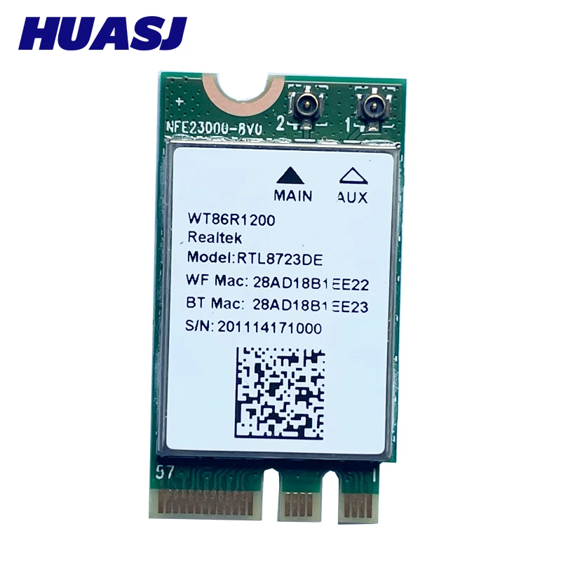 RTL8723DE Módulo WiFi M.2 2.4G para portátil Bluetooth 4.0 - imagen 3