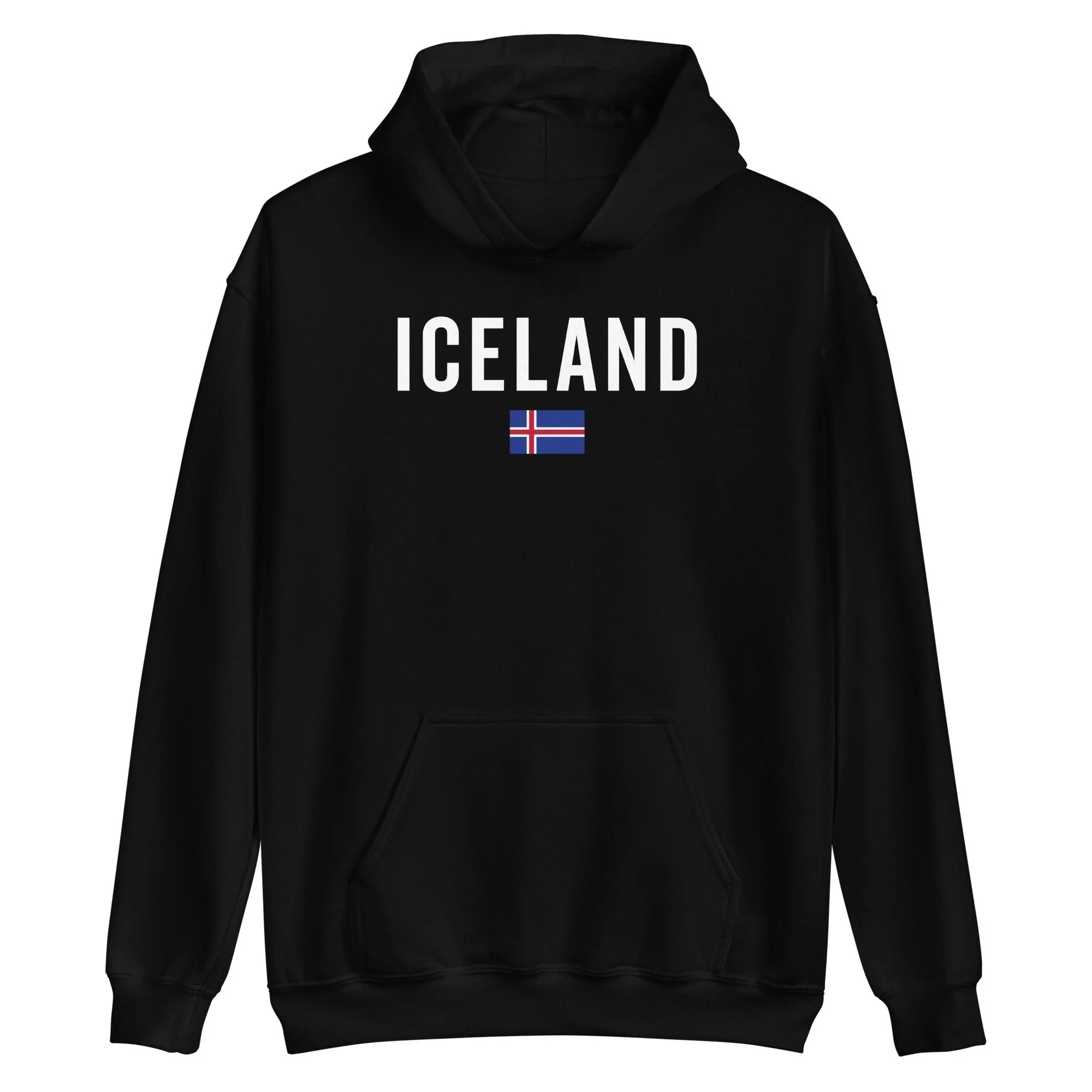 

Iceland Flag Hoodie Men's and Women's Long Sleeve Sweatshirt Y2k Tops Autumn Pullover Men Clothing Retro Sportswear Streetwear