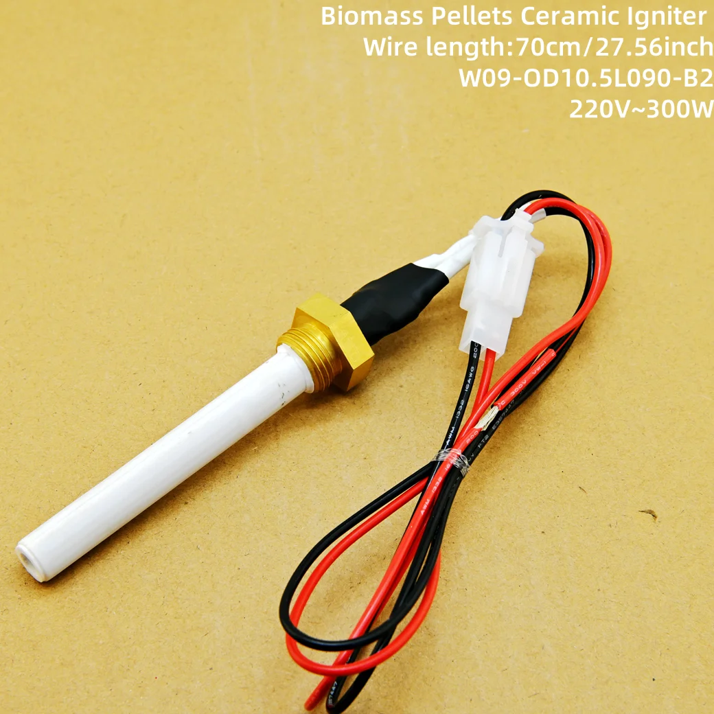 G3/8 seramik pelet ateşleyici 220v 300w mutfak aksesuarları hızlı ateşleme yüksek sıcaklığa dayanıklı uzun ömürlü ateşleme çubuğu