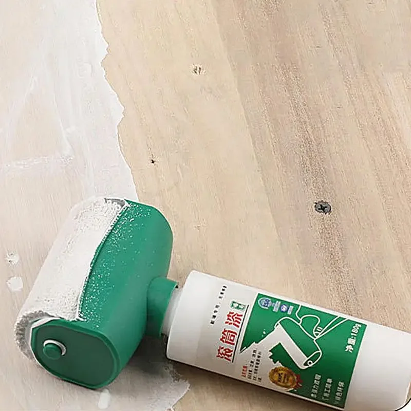 180g multi-purpose pequeno rolo parede remendo escova pintura de retoque branco para paredes rolo no spackle reparação de parede cobertura forte