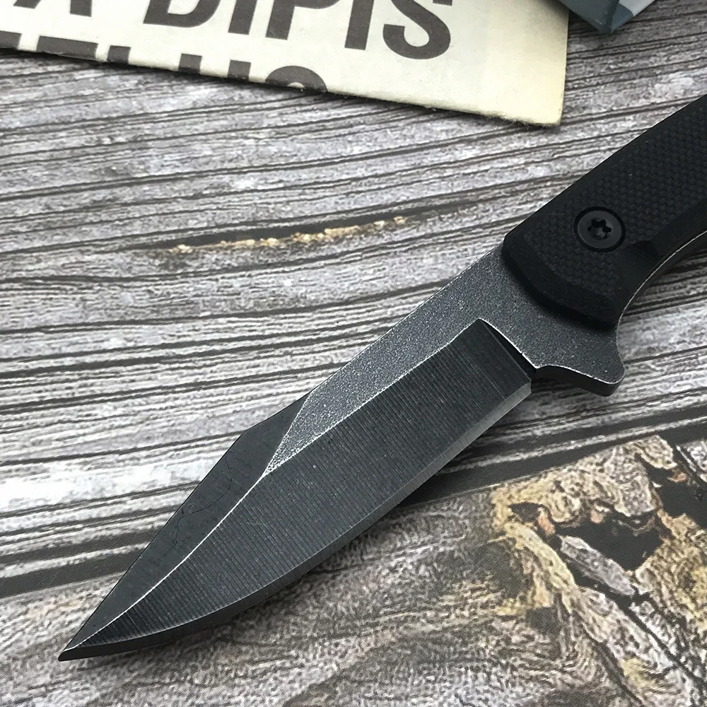 Mini Fixed Blade Knife G10 Handle 8Cr13Mov Blade Small Pocket Knife with Kydex Sheath Outdoor Survival Hunting EDC Knife