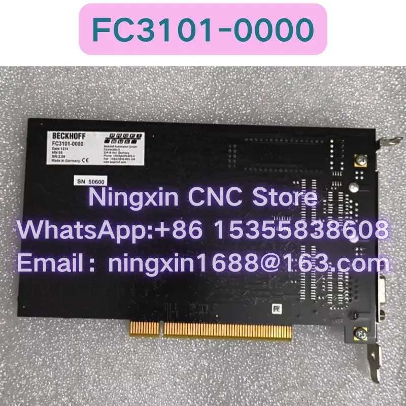 Second-hand FC3101-0000 capture card Functional test OK Fast delivery