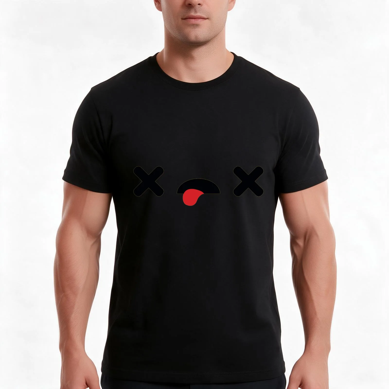 Enter The Gungeon - Bullet kins face T-Shirt, Summer Casual Cotton Tee, Oversized Streetwear Tops, Vintage Graphic Print