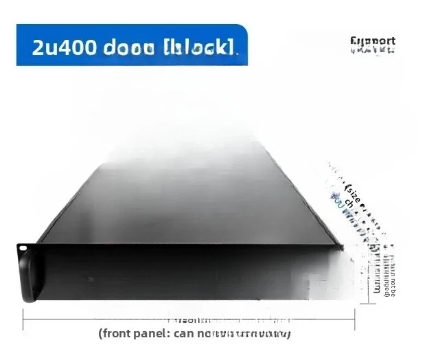 1U 2U 3U 4U Industrial Control Server Chassis Full Aluminum Alloy 19-Inch Rack Mount Custom Enclosure