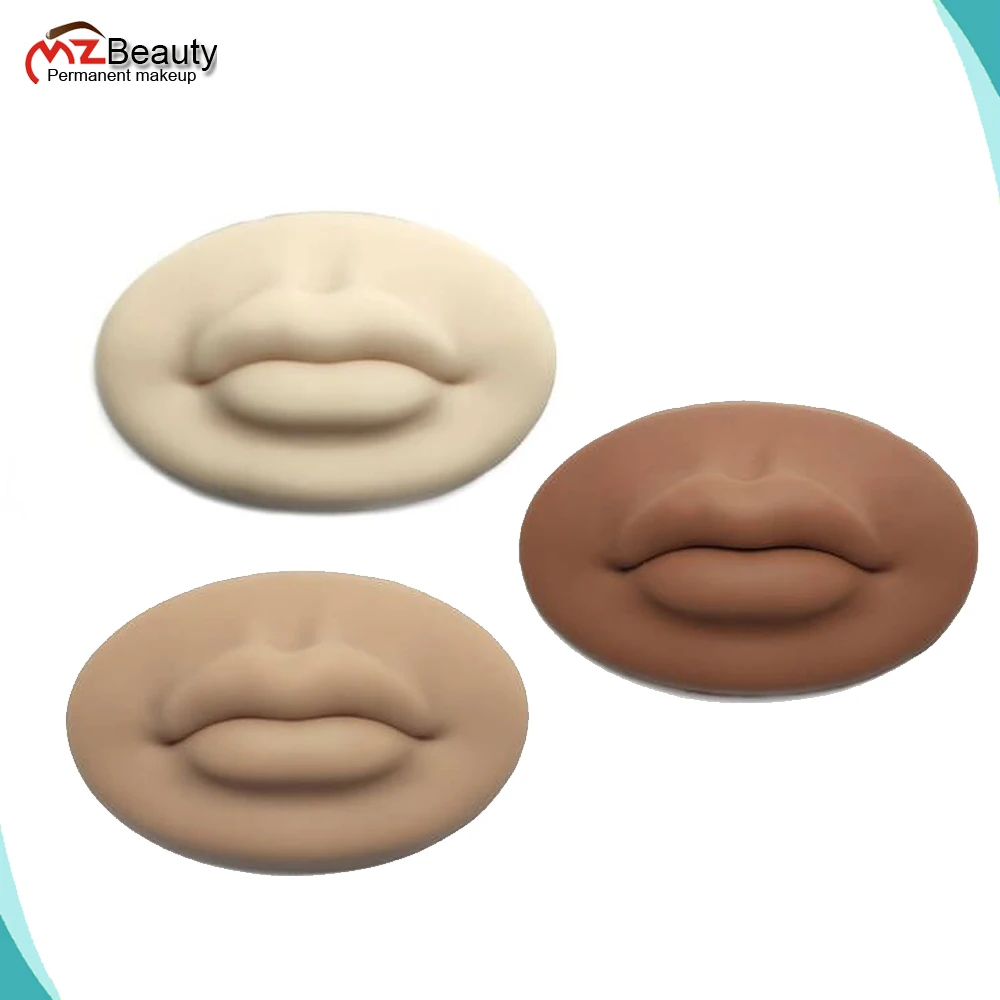 

Nude 3D Lips Best Practice Silicone Skin For Permanent Makeup Artists Tattoo Training Accessories Microblading Tattoo Supplies