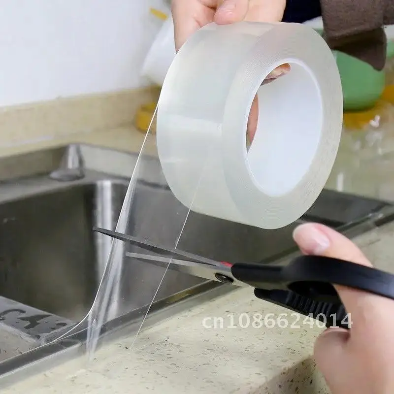 

Gap Waterproof Self-adhesive Transparent Tape Strong Mold Home Kitchen Sink Bathroom Water Seal Tool Tape Self-adhesive