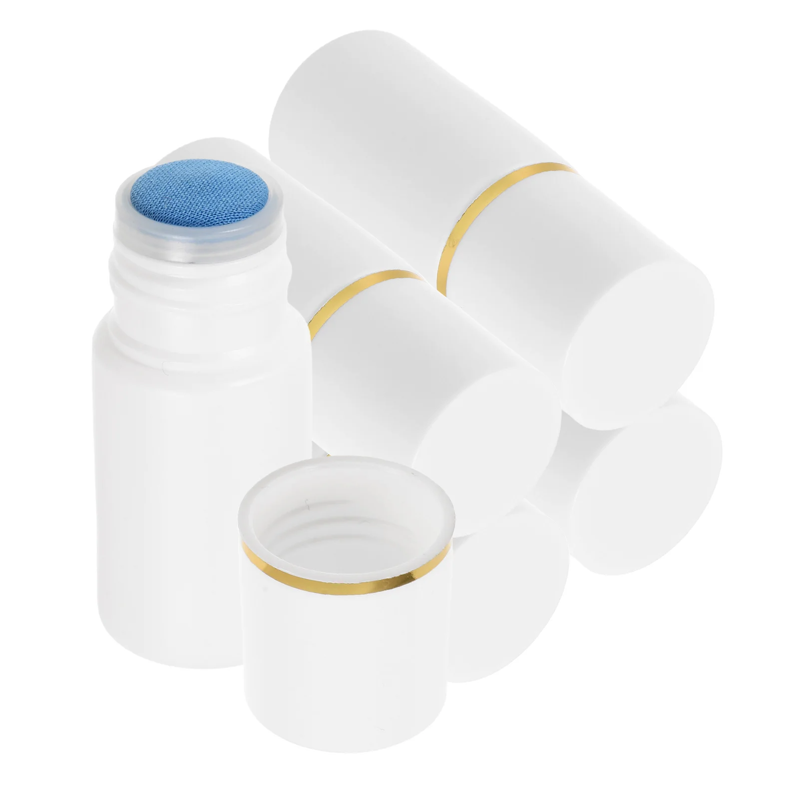 

5Pcs 20Ml Dauber Applicator Bottle with Non-Woven Sponge Head Refillable Container for Oil Perfume Lotion Liquid