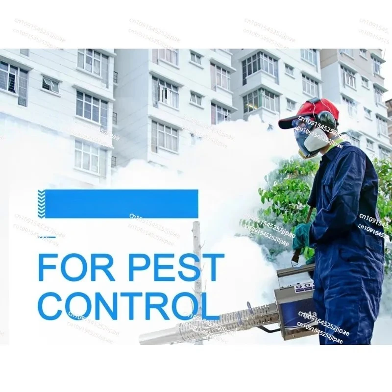 Pulse Water Mist Fogger Machine, Agricultural Cold Fogger Sprayer for Fruit Tree Rice Field Greenhouse Pesticide