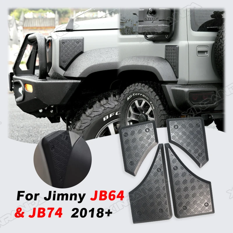 

Защитные накладки на передние и задние крылья Jimny, декоративные уголки-облицовки для Suzuki Jimny 2019 2020 2021 2022 2025 JB64 JB74