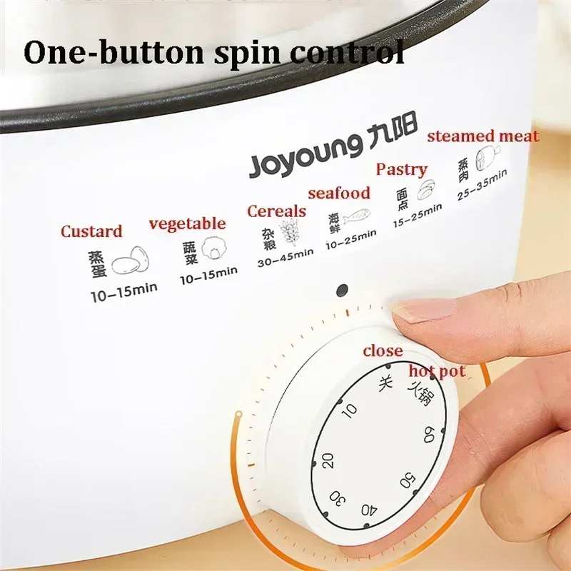 New electric steamer. Household. Automatic. Multi-function. Three-layer. Large capacity. Breakfast machine.